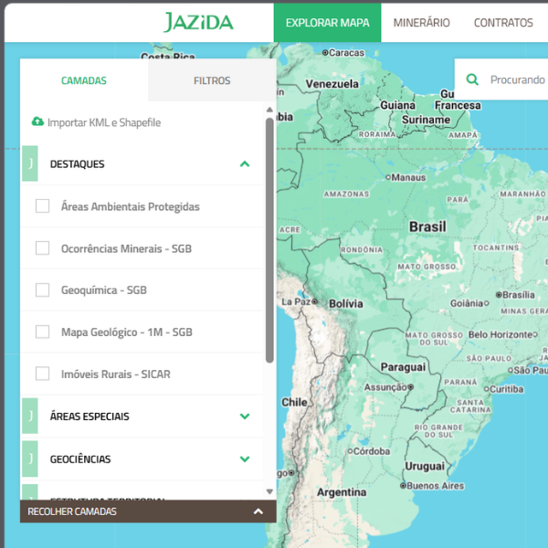 Módulo Explorar Mapa