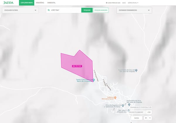 O que é um processo minerário?