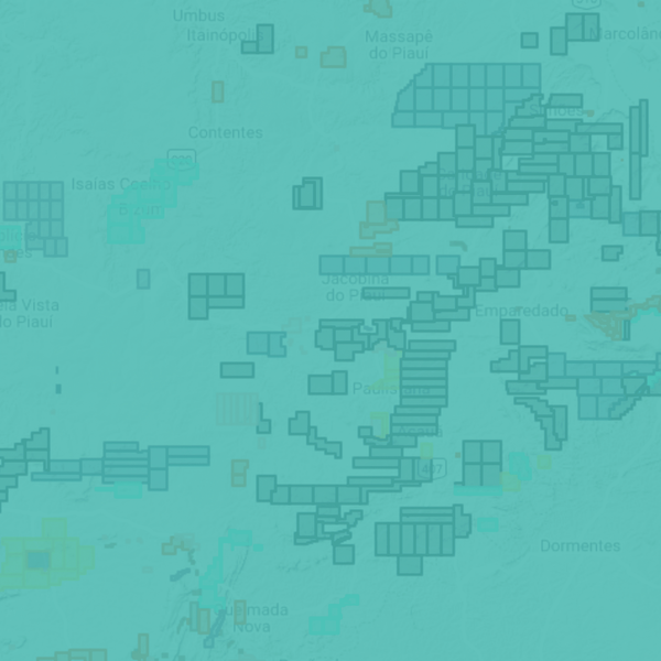O mapa dos processos minerários do Brasil como sempre quisemos mostrar