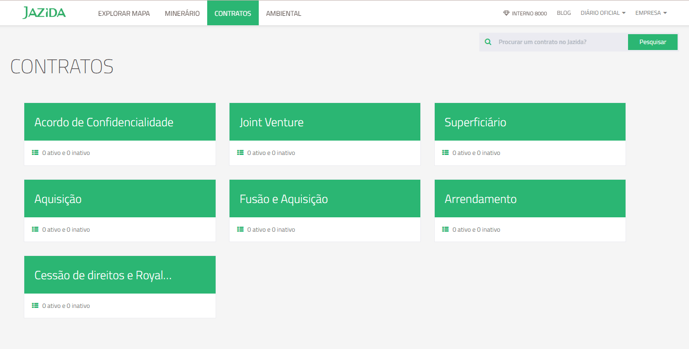Módulo de contratos do Jazida: Compliance e segurança na gestão de stakeholders