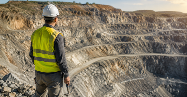 Como identificar as principais empresas que dominam as regiões com potencial mineral?