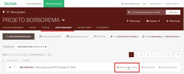 Personalize sua agenda e seu histórico!