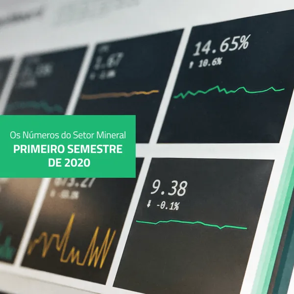 Os números do setor mineral – primeiro semestre de 2020