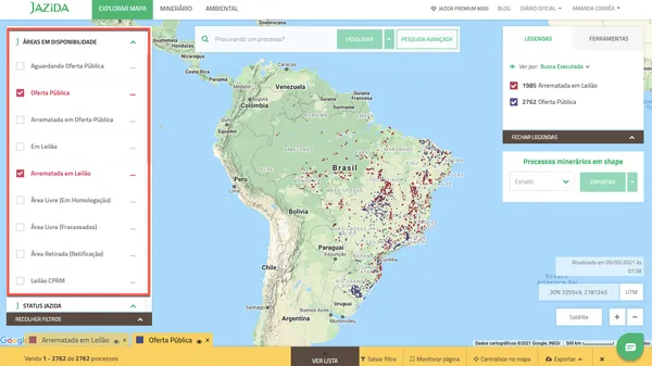Como acompanhar as Ofertas Públicas e os  Leilões Eletrônicos da ANM pelo Jazida.com?